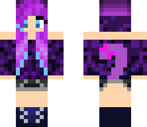 purple girl