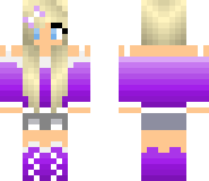purple girl