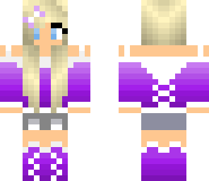 purple girl