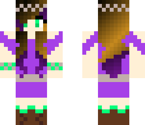 purple girl