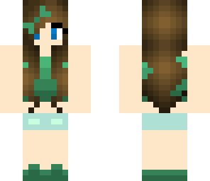 sea foam green girl