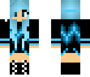 blue girl edit