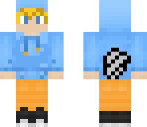 blonde mudkip boy
