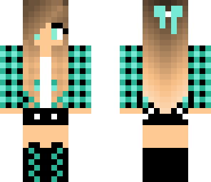 pretty mint-ish and green-ish gurl