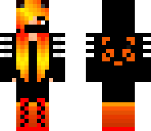 ninja fire panda girl