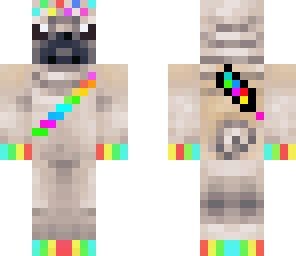 rainbow pug