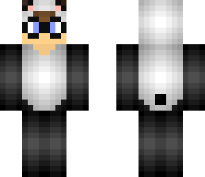 panda with glasses