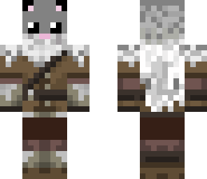 grey kitty winter hunter