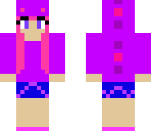 pink and purple dino