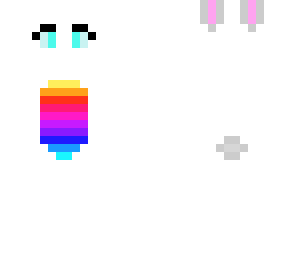 rainbow bunny