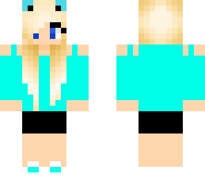 girl fox blue