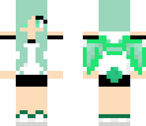 flying mint bunny