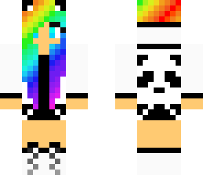 rainbow girl