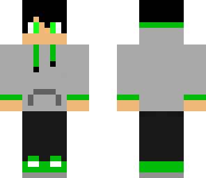 grey and greenn dude