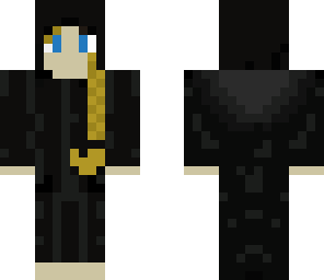 cloaked person