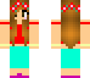 girl in summer