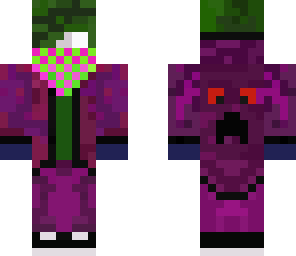 my skin as the joker