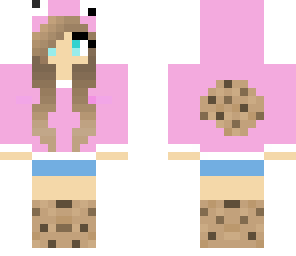 cookie monster girl pink