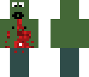 barfing zombie