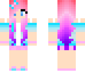 rainbow girl