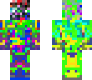 viel zu bunt