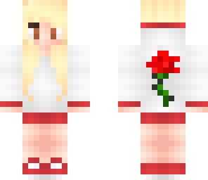 rose hoodie girl
