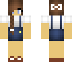 updated overalls girl