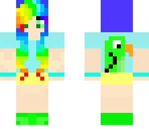 rainbow girl