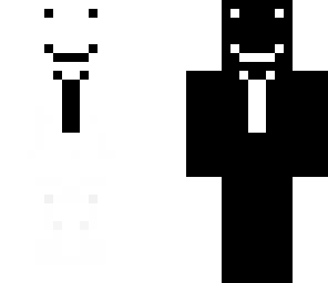 half black half white