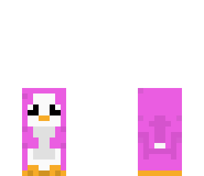 pink penguin