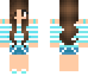 blue brunnet