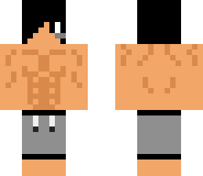 ripped beach dude