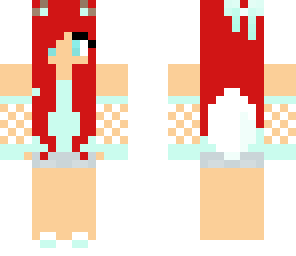 the redhead in a butt
