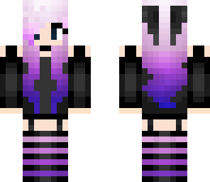 purple goth edit