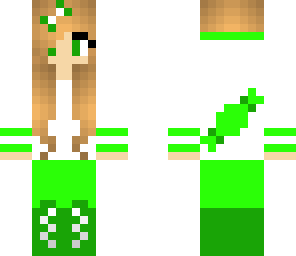 green candy hoodie girl