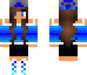 cute girl - beautful blue 