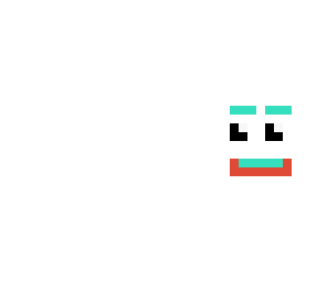 floating face