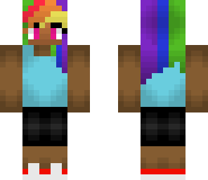 rainbow dash human