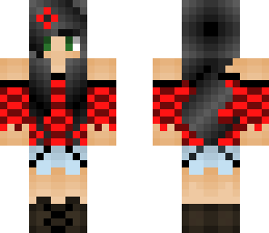 red shirt girl