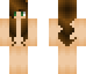 brown hair skin base