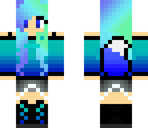 blue fox girl