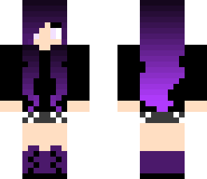 purple girl