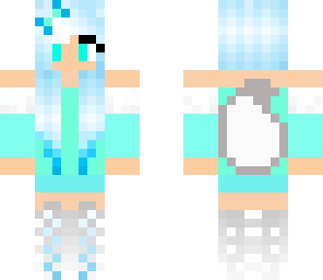 cute snow fox girl