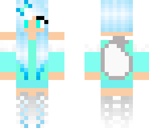 fixed cute snow fox girl