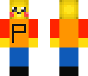 pikachu in a shirt