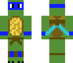 tmnt leonardo blue ninja