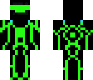 green neon tron