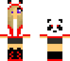 red panda girl