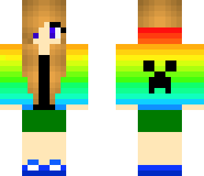 rainbow creepah gurl