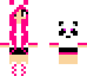 pink panda girl